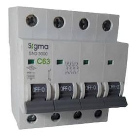 Sigma 4X63A C/3KA W 3'lü Otomatik Sigorta