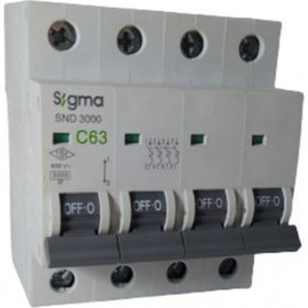 Sigma 4X63A C/3KA W 3'lü Otomatik Sigorta
