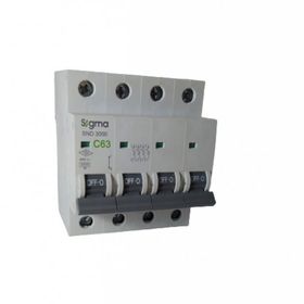 Sigma 4X63A C/3KA W 6'lı Otomatik Sigorta
