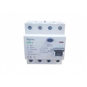 Sigma 4X80A 30MA Kaçak Akım Rölesi