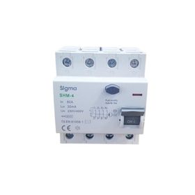 Sigma 4X80A 30MA Kaçak Akım Rölesi
