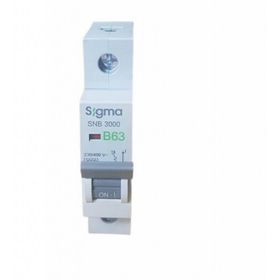 Sigma 63A B/3KA W Otomatik Sigorta