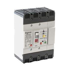 Sigma H125N 80 A 25 kA 4 Kutuplu Kaçak Akım Korumalı Açtırma Bobinli Kompakt Şalter