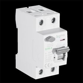 Sigma SHM 2P 30mA 40A 6kA Kaçak Akım Koruma Rölesi