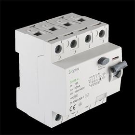 Sigma SHM 4P 30mA 40A 6kA Kaçak Akım Koruma Rölesi