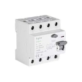 Sigma SHM4100300 3 Faz+Nötr 100 A 300mA AC Tipi Kaçak Akım Rölesi