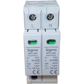 Sigma SP2-C040 2 Kutuplu C Tipi 40KA Ag Parafudr