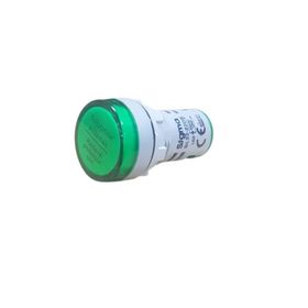 Sigma Yeşil 220V Ac Pano Tipi Ledli Sinyal Lambası