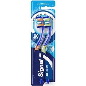 Signal 4D Clean Expert 1+1 4 Adet Diş Fırçası