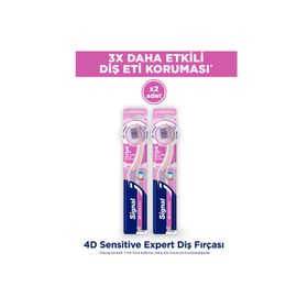 Signal 4D Sensitive Yumuşak 2 Adet Diş Fırçası