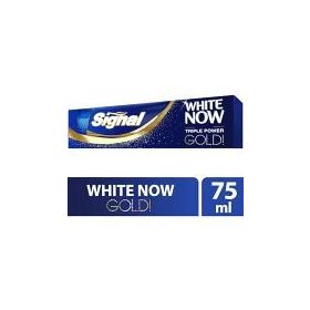 Signal Anında Beyazlık Gold 75 ml Diş Macunu
