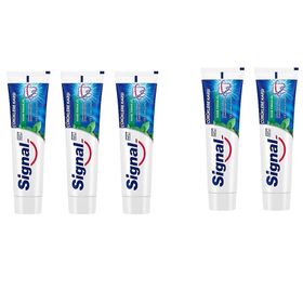 Signal Beyaz Güç Nane 5x100 ml Diş Macunu