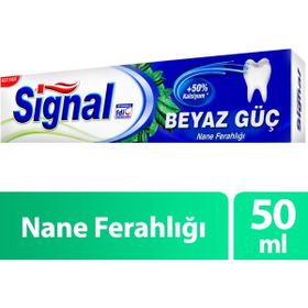 Signal Beyaz Güç Nane Ferahlığı 50 ml Diş Macunu