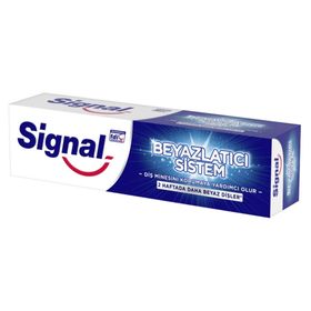 Signal Beyazlatıcı Sistem 4x75 ml Diş Macunu