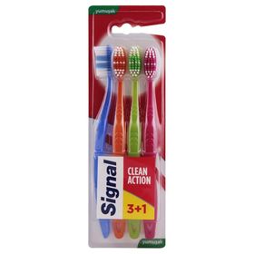 Signal Clean Action 3+1 Diş Fırçası