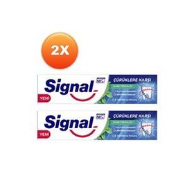 Signal Çürüklere Karşı Nane Ferahlığı 4x100 ml Diş Macunu