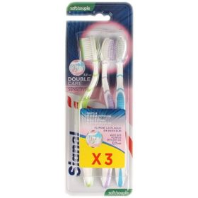 Signal Double Care Sensitive Soft 3'lü 6 Paket Diş Fırçası