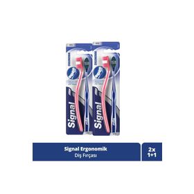 Signal Ergonomik 1+1 2 Adet Diş Fırçası