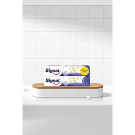 Signal Komple Bakım 8 Etki Beyazlatıcı Koruma 2x75 ml Diş Macunu