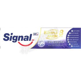 Signal Komple Bakım 8 Etki Tam Koruma 3x75 ml Diş Macunu