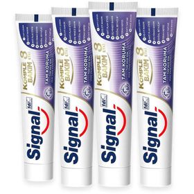 Signal Komple Bakım 8 Etki Tam Koruma 4x75 ml Diş Macunu