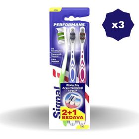 Signal Performance 2+1 3 Adet Diş Fırçası