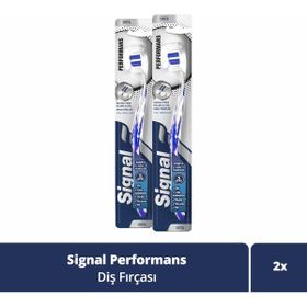 Signal Performans Komple Ağız Temizliği Orta 2 Adet Diş Fırçası
