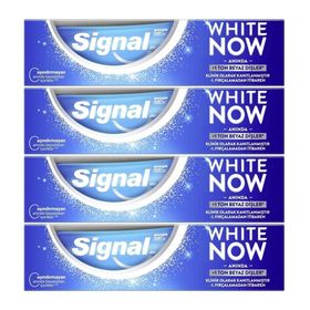 Signal White Now 75 ml 4'lü Diş Macunu