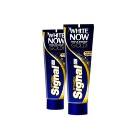 Signal White Now Gold 2x75 ml Diş Macunu