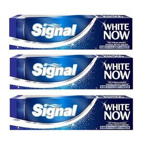Signal White Now Original 3x75 ml Diş Macunu