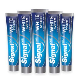 Signal White System Original 5x75 ml Diş Macunu