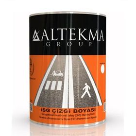 Signatekma RAL3020 İsg 5 kg Kırmızı Soğuk Yol Çizgi Boyası