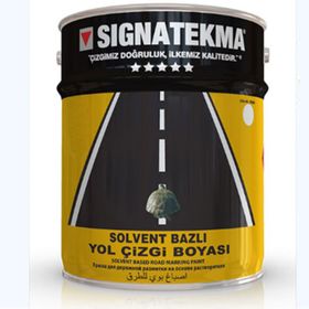 Signatekma Signaline Alkid Esaslı 25 KG Gri Yol Çizgi Boyası