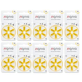 signia 10 Numara 60'lı İşitme Cihazı Pili