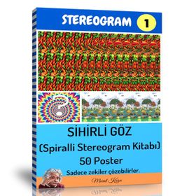 Sihirli Göz Stereogram Bulmaca 1 - Enine Boyuna Eğitim