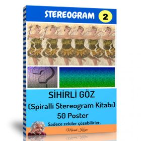 Sihirli Göz Stereogram Bulmaca 2 - Enine Boyuna Eğitim
