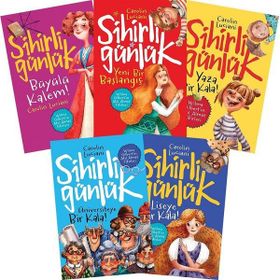 Sihirli Günlük Kitap Seti-5 Kitap Takım-Carolin Luciani