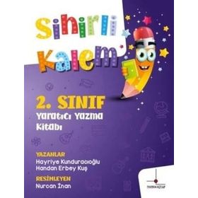 Sihirli Kalem - 2. Sınıf Yaratıcı Yazma Kitabı - Nomos Kitap