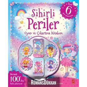 Sihirli Periler Oyun ve Çıkartma Kitabım - kollektif