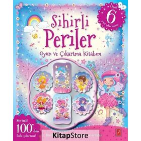 Sihirli Periler Oyun ve Çıkartma Kitabım - kollektif