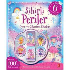 Sihirli Periler Oyun ve Çıkartma Kitabım - kollektif