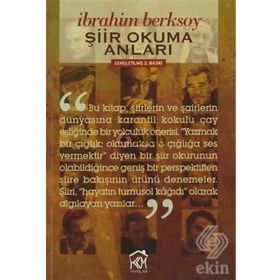 Şiir Okuma Anları - İbrahim Berksoy