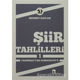 Şiir Tahlilleri-1 - Mehmet Kaplan