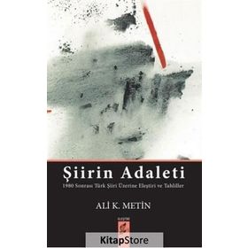 Şiirin Adaleti - Ali K. Metin