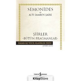 Şiirler - Bütün Fragmanlar - Amorgoslu Semonides Altı İambos Şairi