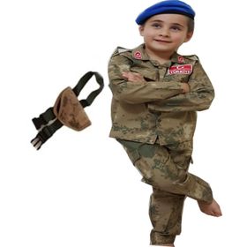 Şık Tasarım Asker Çocuk Kostümü