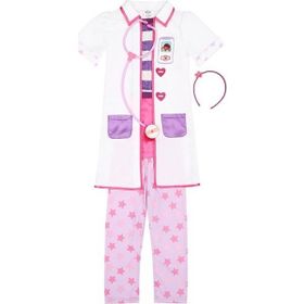 Şık Tasarım Çocuk Doktor Önlüğü Kız Erkek Uyumlu Kostümü