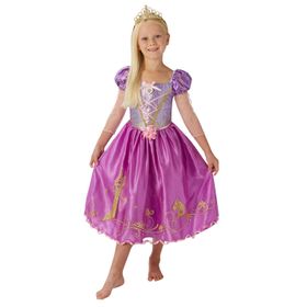 Şık Tasarım Disney Rapunzel Klasik Kostümü