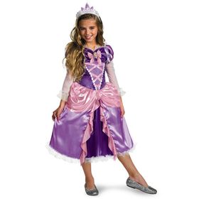 Şık Tasarım Disney Rapunzel Klasik Kostümü