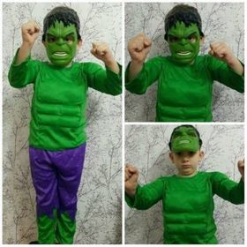 Şık Tasarım Hulk Çocuk Kostümü